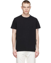 Schnayderman's Black Cotton T Shirt