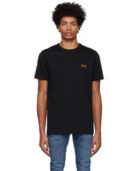 BOSS Black Curved Logo T Shirt