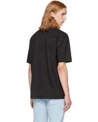 Versus Black Denim Pocket T Shirt