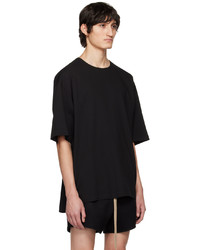 Fear Of God Black Double Layered T Shirt