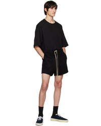 Fear Of God Black Double Layered T Shirt