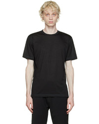 Sunspel Black Dri Release T Shirt