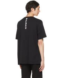 Balmain Black Eco Designed T Shirt