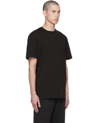 Golden Goose Black Embroidered Patch T Shirt