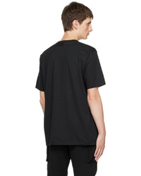 The Viridi-anne Black Embroidered T Shirt