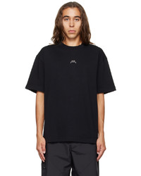 A-Cold-Wall* Black Embroidered T Shirt