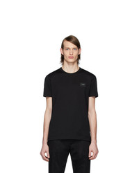 Dolce and Gabbana Black Essential Logo Patch T Shirt