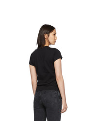Balenciaga Black Fitted T Shirt