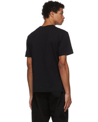 MAISON KITSUNÉ Black Fox Patch Pocket T Shirt