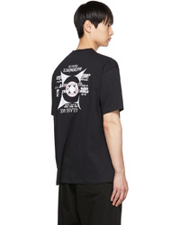 Raf Simons Black Fred Perry Edition Oversized T Shirt