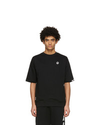 AAPE BY A BATHING APE Black French Terry T Shirt
