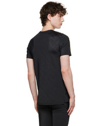 Versace Underwear Black Greca Tech T Shirt