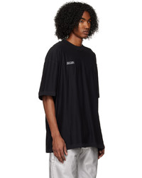 Vetements Black Inside Out T Shirt