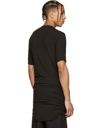 Alexandre Plokhov Black Jersey Drawstring T Shirt