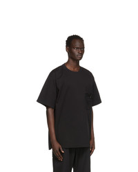 Y-3 Black Jersey Pocket T Shirt