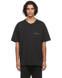 Essentials Black Jersey T Shirt