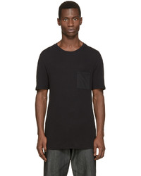 Helmut Lang Black Jersey T Shirt