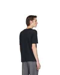 Etro Black Linen T Shirt