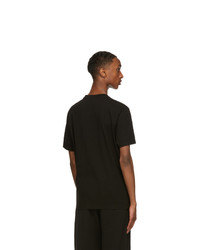 Moncler Black Logo Sleeve T Shirt