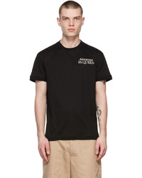 Alexander McQueen Black Logo T Shirt