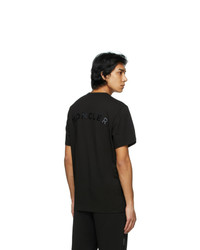 Moncler Black Maglia Logo T Shirt
