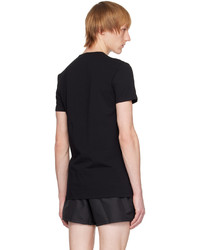 Versace Underwear Black Medusa T Shirt