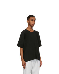 Homme Plissé Issey Miyake Black Monthly Colors August T Shirt