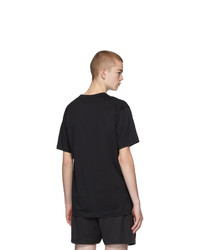 Acne Studios Black Nash Face T Shirt