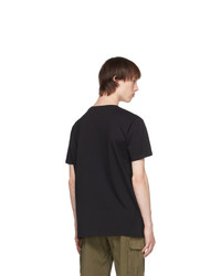 Gramicci Black One Point Pocket T Shirt