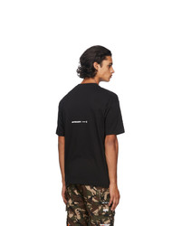 AAPE BY A BATHING APE Black One Point T Shirt