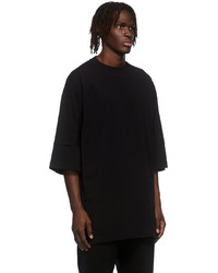 N. Hoolywood Black Oversize T Shirt