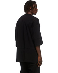 N. Hoolywood Black Oversize T Shirt