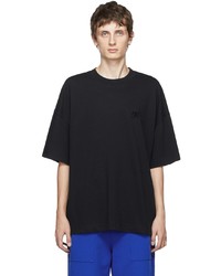 AMI Alexandre Mattiussi Black Oversize T Shirt