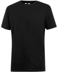 Topman Black Oversized Crew Neck T Shirt