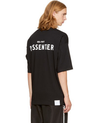 Ueg Black Oversized Dissenter T Shirt