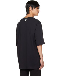 Balmain Black Oversized T Shirt