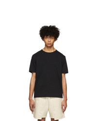 Kuro Black Paralleled Yarn T Shirt