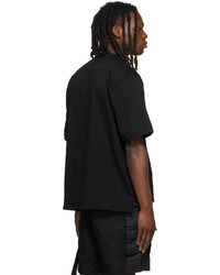 Sacai Black Piqu Pullover T Shirt