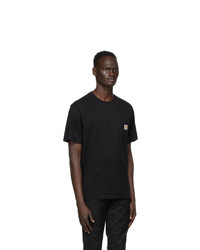 CARHARTT WORK IN PROGRESS Black Pocket T Shirt