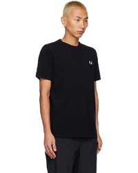 Fred Perry Black Pocket T Shirt