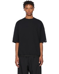 N. Hoolywood Black Polyester T Shirt