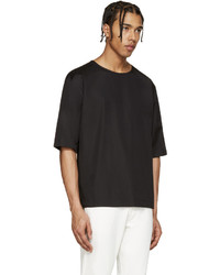 Lemaire Black Poplin T Shirt