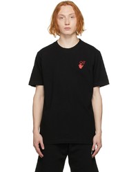 Off-White Black Red Starred Arrow T Shirt