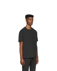 Essentials Black Reflective Logo T Shirt