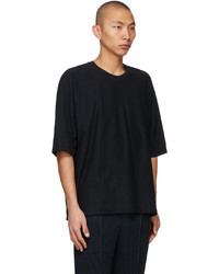 Homme Plissé Issey Miyake Black Release T Basic T Shirt