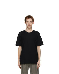 Lemaire Black Rib Jersey T Shirt