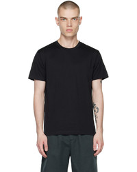 Sunspel Black Riviera T Shirt