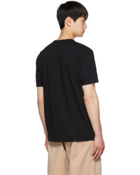 MAISON KITSUNÉ Black Rue De Richelieu T Shirt