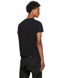 Rick Owens Black Short Sleeve T Shirt