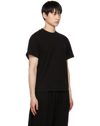 Sebastien Ami Black Simple T Shirt